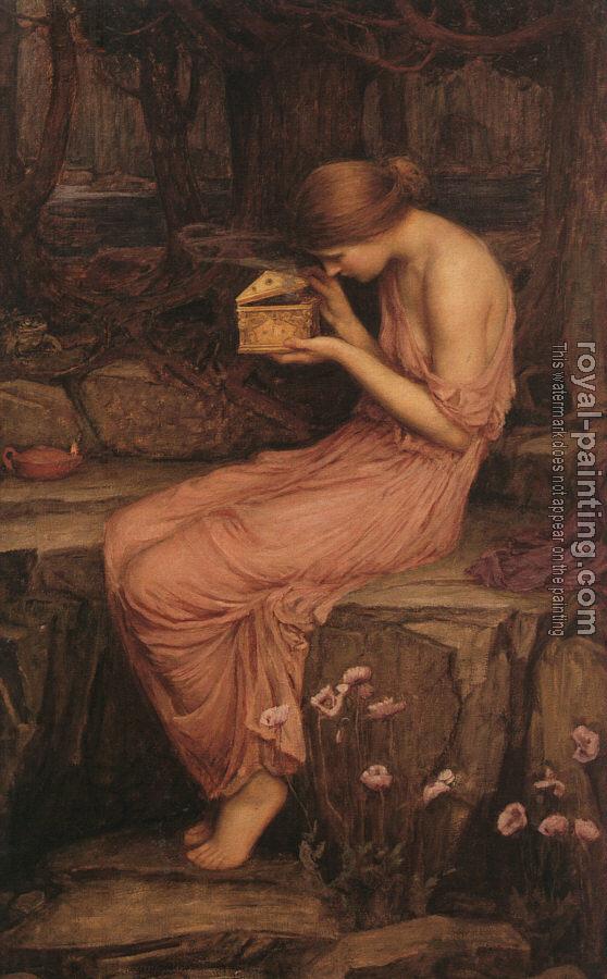 John William Waterhouse : Psyche Opening the Golden Box